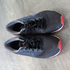 Asics Black and Red Running Shoes